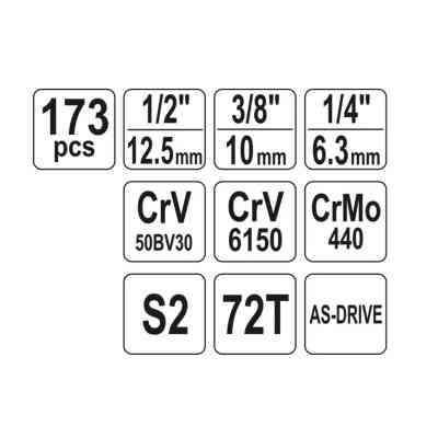 Набір інструментів Yato YT-38931 Вінниця