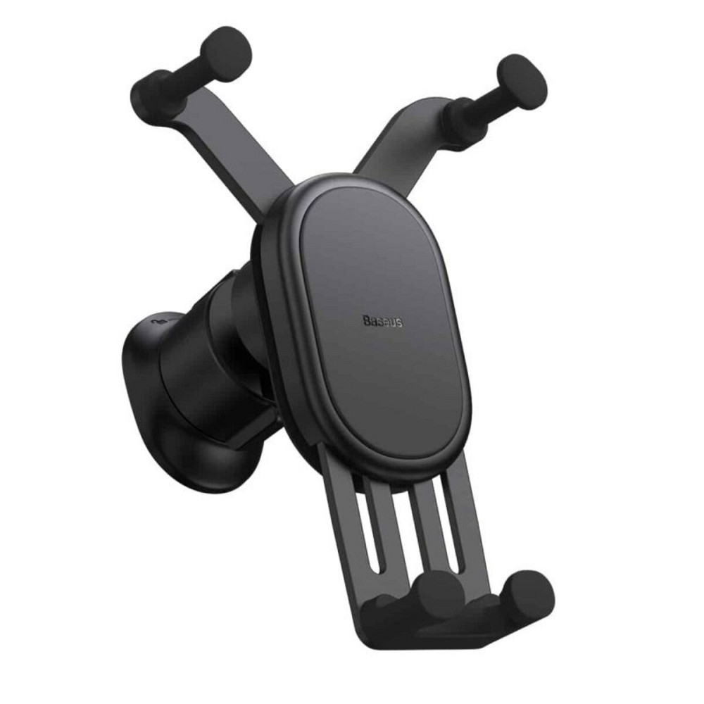 Тримач для мобiльного Baseus Stable Gravitational Wireless Charging Car Mount Pro 15W (Air Outlet Version) Black Киев - изображение 2