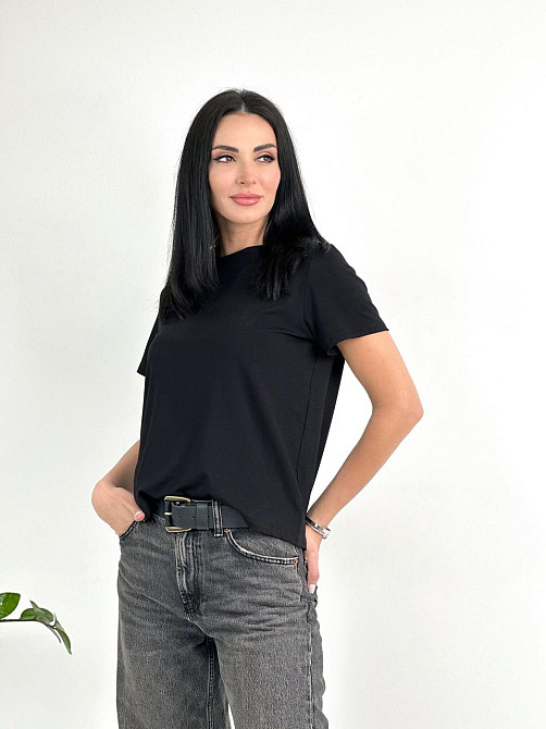 Жіноча футболка "Zefir" трикотаж оптом | Розпродаж моделі Київ - фото 2