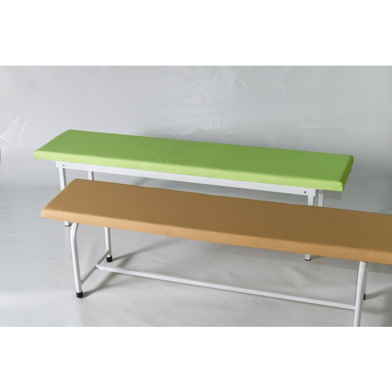 Банкетка медична коридорна АТОН БК-3-Е синій, бежевий, салатовий Дніпро - фото 3