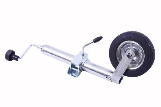 Опорное колесо прицепа 50-66см стальной диск Knott с хомутом Винница