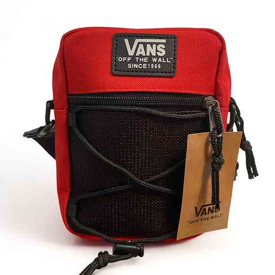 Сумка через плече Vans 17x14x6 червоний Запоріжжя