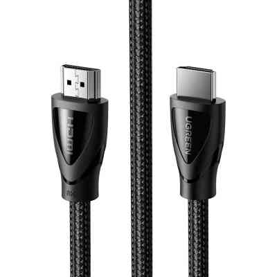 Кабель мультимедийный HDMI M to HDMI M 2.0m braided HD140 black Ugreen (80403) Винница