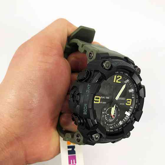 Фірмові спортивні годинники SKMEI, Армійські наручні годинники для чоловіків Водонепроникні DV-69 Івано-Франківськ