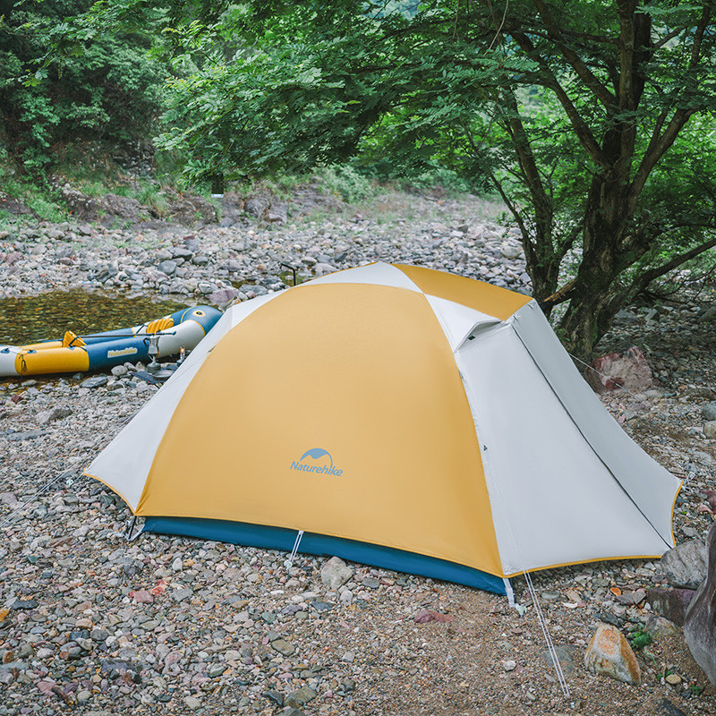 Намет двомісний Naturehike CNK2300ZP024, жовтий Киев - изображение 3