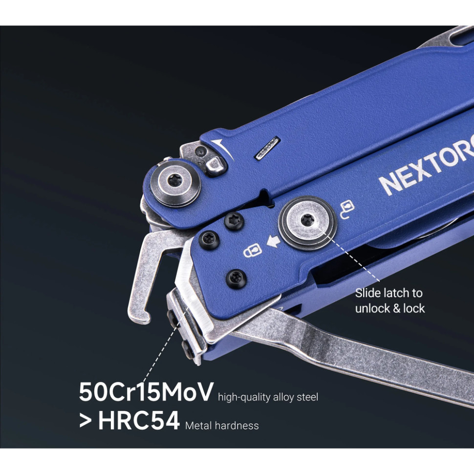 Мультитул Nextorch Pioneer MT20, синій Рівне - фото 5