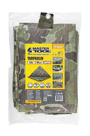 MASTERTOOL Тент MASTERTOOL CAMOUFLAGE 4х5 м 90 г/м² 79-8405 Коломия