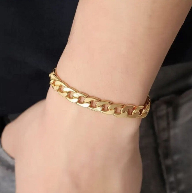 Подарочный набор для мужчин: наручные часы с браслетом- диам 4,2см, длин 22см, шир рем 1,8см, без коробки Киев - изображение 9