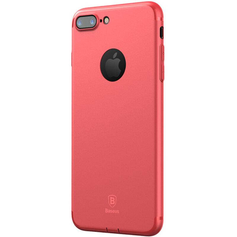 Чохол Baseus для iPhone 8 Plus/7 Plus Simple Solid Red (ARAPIPH7P-MS09) Київ - фото 2