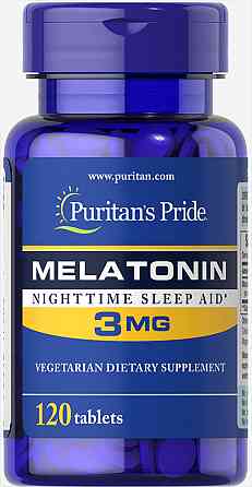 Мелатонин, Melatonin, Puritan's Pride, 3 мг, 120 таблеток Луцк