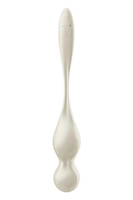 Смарт-шарики Кегеля Satisfyer Love Birds 1 с вибрацией, белые Sex Aura Киев - изображение 3