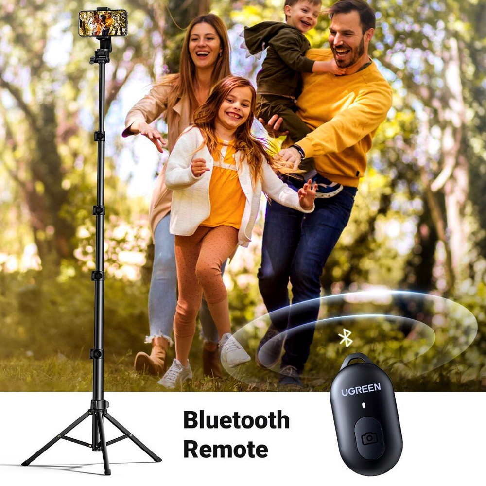 Селфі-трипод UGREEN LP680 Selfie Stick Tripod with Bluetooth Remote(15609) Київ - фото 7