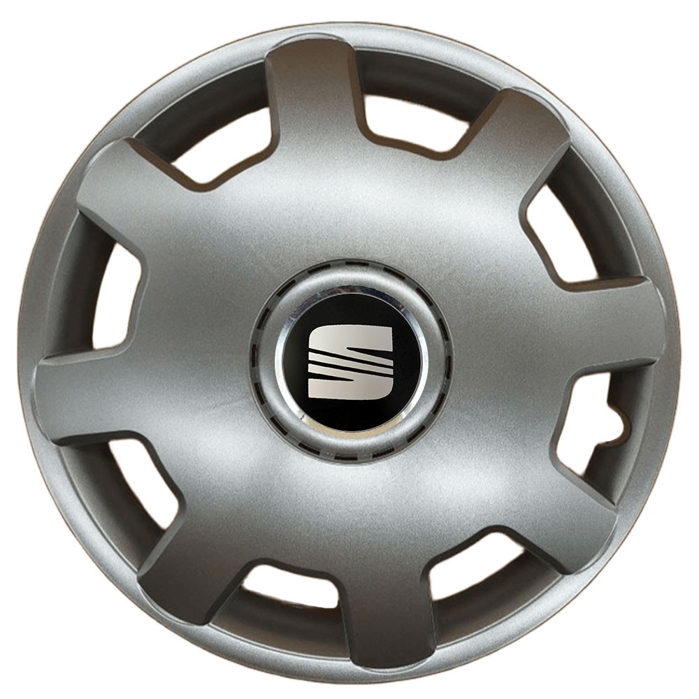 Автомобільні модельні ковпаки R13 Seat 105 4шт, SJS, сріблясті Київ - фото 1