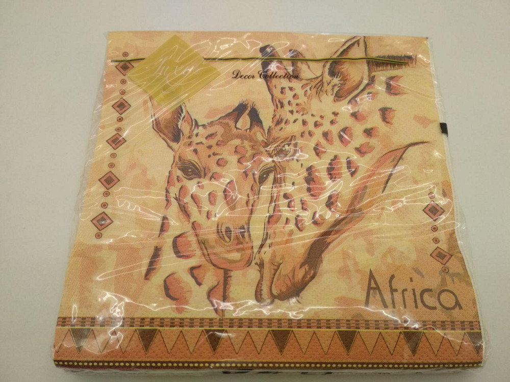 Серветка (ЗЗхЗЗ, 20шт) Luxy Африка(1249) (1 пач.) Харків - фото 3