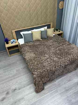 Плед-покрывало Шиншилла 215х215 см (+-5см) Какао (87-018) Киев