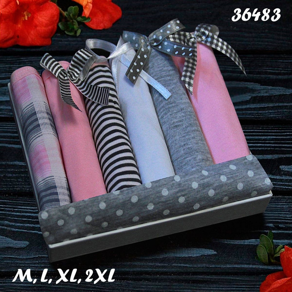 Трусики жіночі бавовнені Nicoleta Туреччина тижневі, 7 шт Київ - фото 1