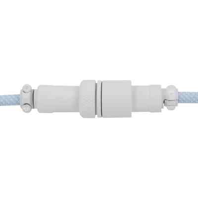 Дата кабель USB-C + USB A to USB-C 1.36m Coiled Aviator blue Keychron (CAB19_KEYCHRON) Винница