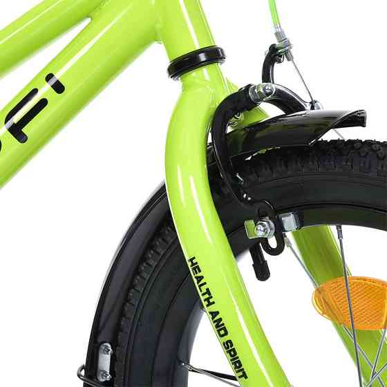 Велосипед дитячий MB 14013-1, 14 дюймів, салатовий Вінниця