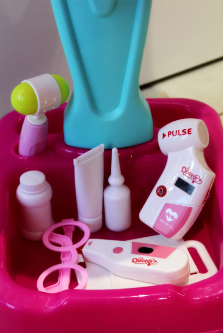 Набір доктора Doctor set з візком 17 предметів Рожевий (660-45) Чернигов - изображение 5