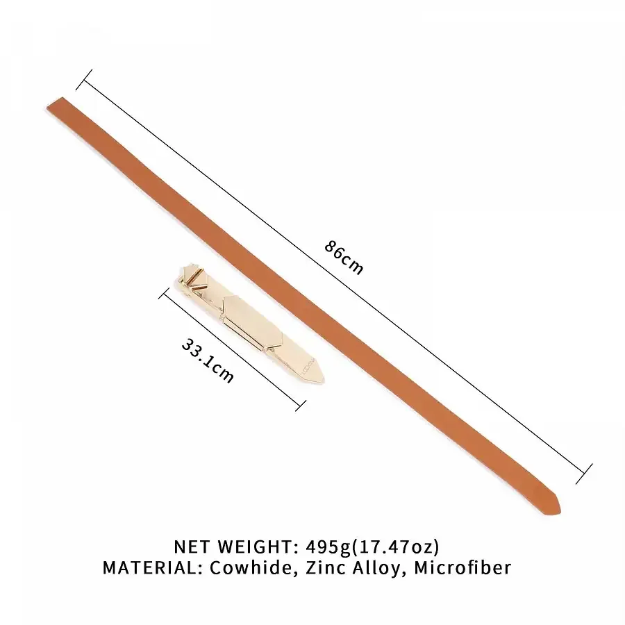 Регульована шльопалка LOCKINK Adjustable Slapper for Impact Play - Brown Львов - изображение 2