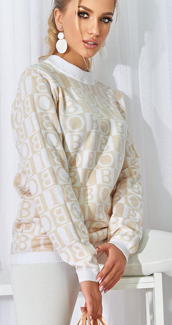 Гарний светр (42-48) Київ - фото 4