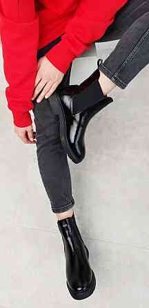 Zemira Черевики жіночі ZEMIRA Б607 чорні (весна-осінь, шкіра лакована) (4322) 36р.37р.38р. 38 Коломия