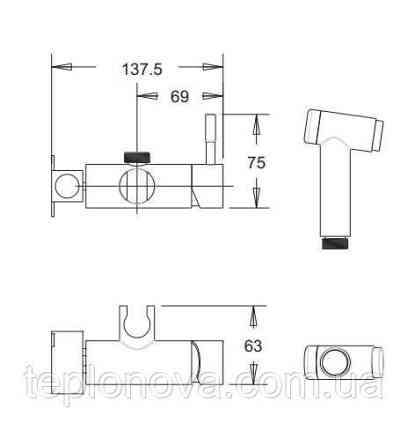 Гигиенический душ VENTA VS202VB Черновцы