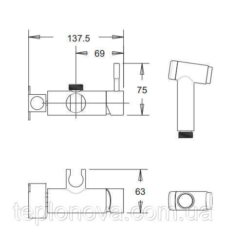 Гигиенический душ VENTA VS202VB Черновцы - изображение 3
