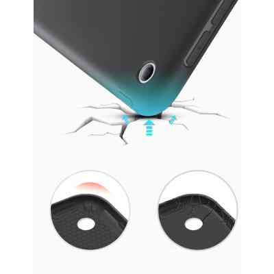 Чехол для планшета BeCover Tri Fold Soft TPU Silicone Apple iPad Air 4 10.9 2020/2021 Black (706869) Винница