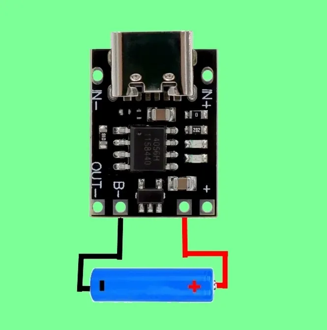 Мини-контроллер заряда Tp4057 Usb-Type-C 5V 1A Киев - изображение 3