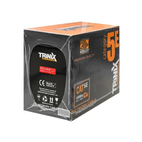 Кабель вита пара  UTP CAT5E CU 0.51mm LSZH Indoor Trinix 305m (33-00046) Киев