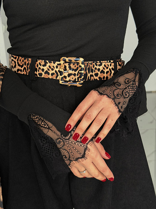 Жіночий лонгслів рубчик з мереживом Chic Київ - фото 7