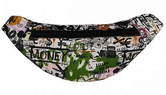 Сумка-бананка Tiger Moon Print Money зеленый S172380 Киев