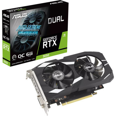 Відеокарта ASUS GeForce RTX3050 6Gb DUAL OC (DUAL-RTX3050-O6G) Вінниця - фото 6