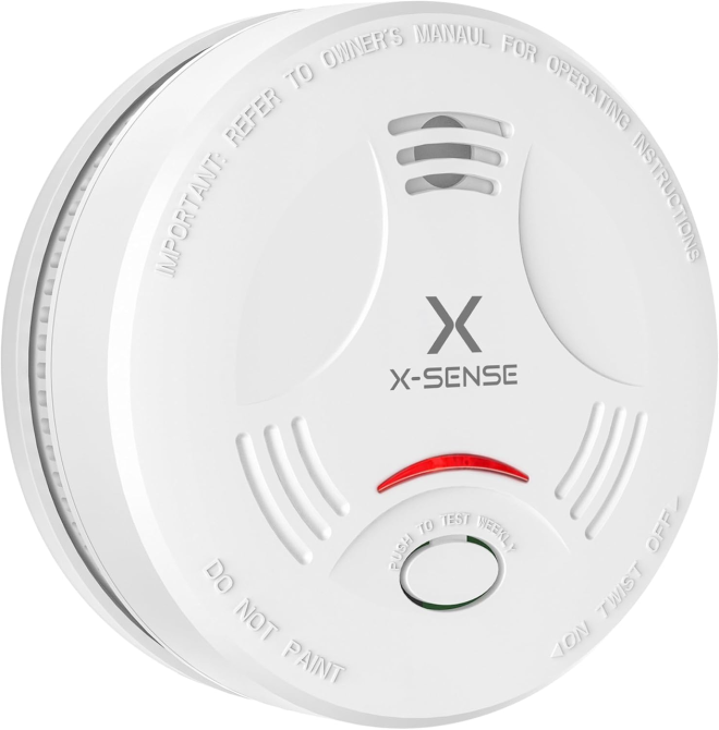 Димова сигналізація X-Sense SD11 фотоелектрична з батареєю на 10 років біла 85 дБ 12,2 х12, 2х4, 5 см Київ - фото 2