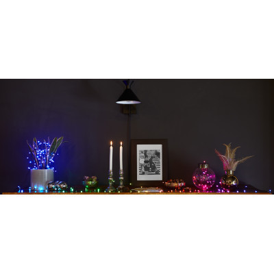 Гирлянда Twinkly Smart LED Strings RGB 600, BT + WiFi, Gen II, IP44 кабель че (TWS600STP-BEU) Винница - изображение 7