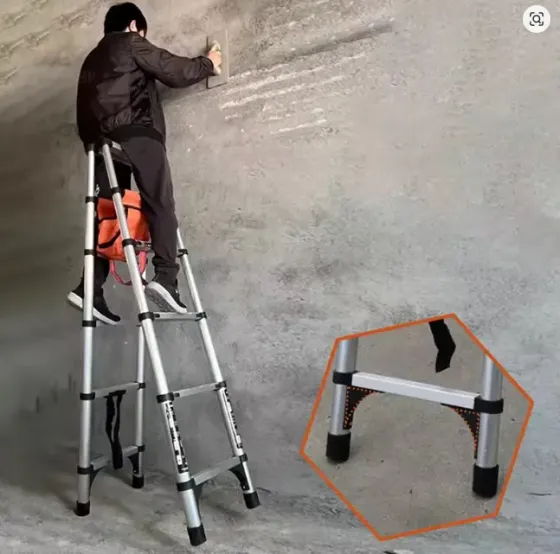 Лестница складная телескопическая LN-1.7 Коломия