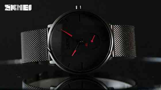 Чоловічий наручний годинник Skmei 9185 design red Вінниця