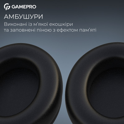 Навушники GamePro Asgard Skadi Wireless Black (HSW191B) Вінниця - фото 6