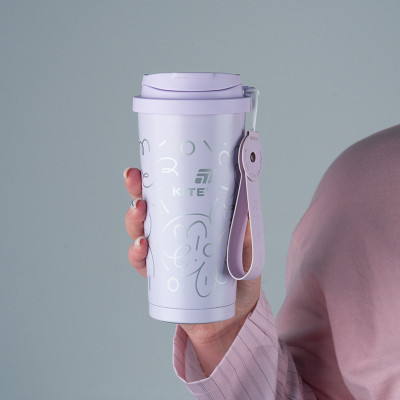 Термокружка Kite 550 мл, фіолетова (K25-1226-2) Вінниця - фото 6