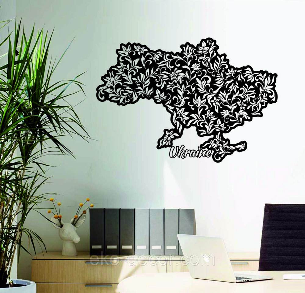 Декоративне настінне Панно «Карта України», Декор на стіну Київ - фото 3