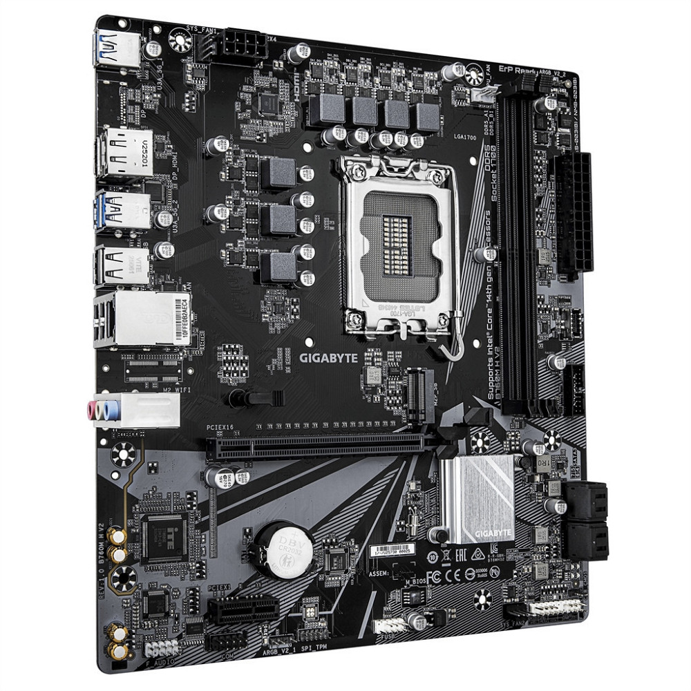 Материнська плата Gigabyte B760M H V2 Socket 1700 ( 10789 ) Харків - фото 6