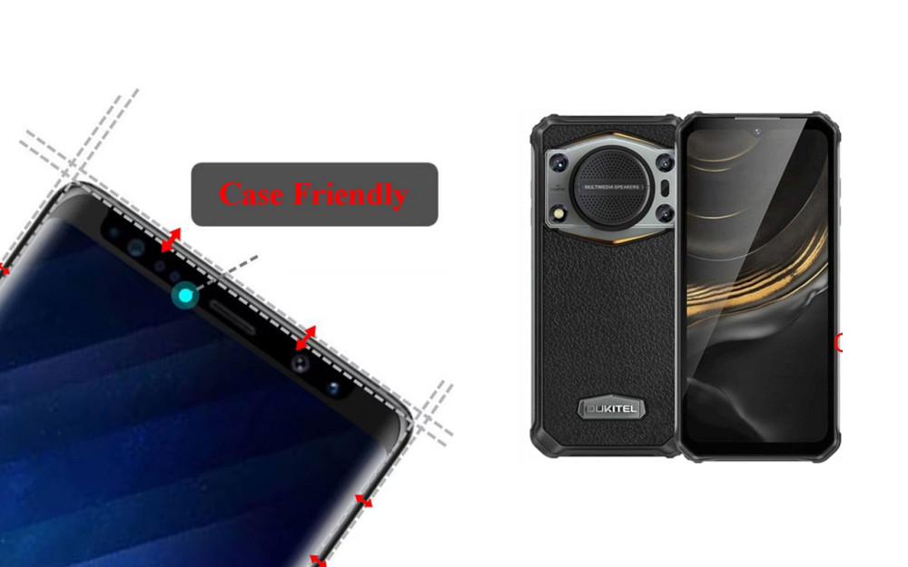 Захисне скло HyperGlass Pro для Oukitel WP22 – максимальна чутливість та захист Київ - фото 4