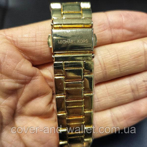 Cтильные женские наручные часы золотистого цвета Киев - изображение 2