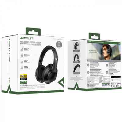 Наушники Acefast H4 ANC Bluetooth Black (6974316283515) Винница