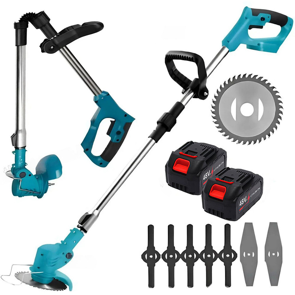 Акумуляторна газонокосарка + 2 АКБ 48V,Lawn mower SBR Киев - изображение 1