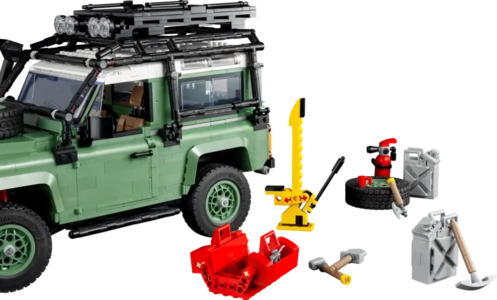 Конструктор. Icons Land Rover Classic Defender 90 (10317), 2236 деталей сумісний із lego-лого. Київ - фото 8