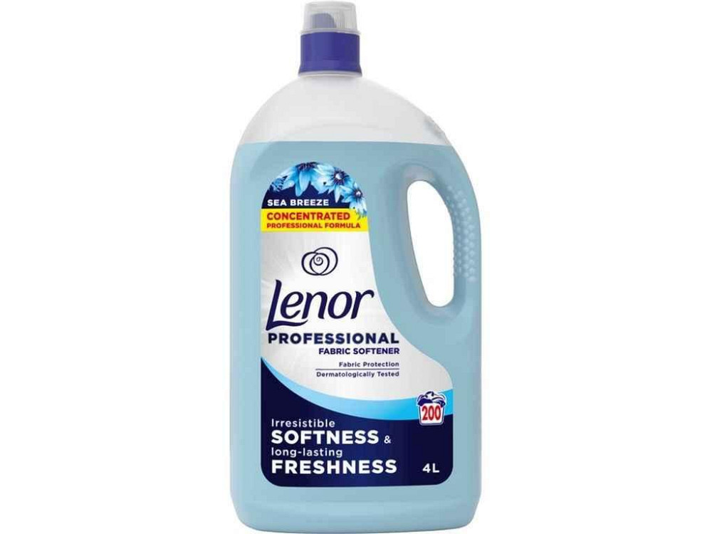 Кондиціонер 4л для білизни Професійна формула Морський бриз ТМ LENOR Київ - фото 1