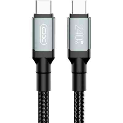 Дата кабель USB-C to USB-C NBQ264A-CC black XO (NB-Q264A-CC.black) Вінниця