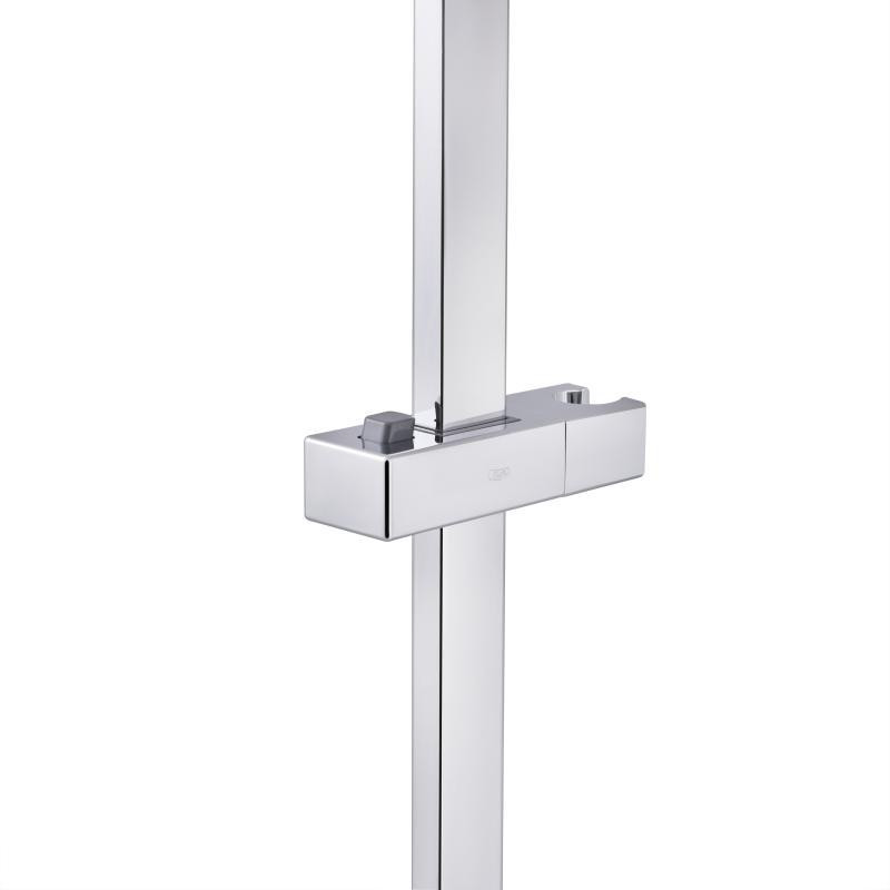 Штанга для душу Qtap Lepit 82103NC, хром Київ - фото 3